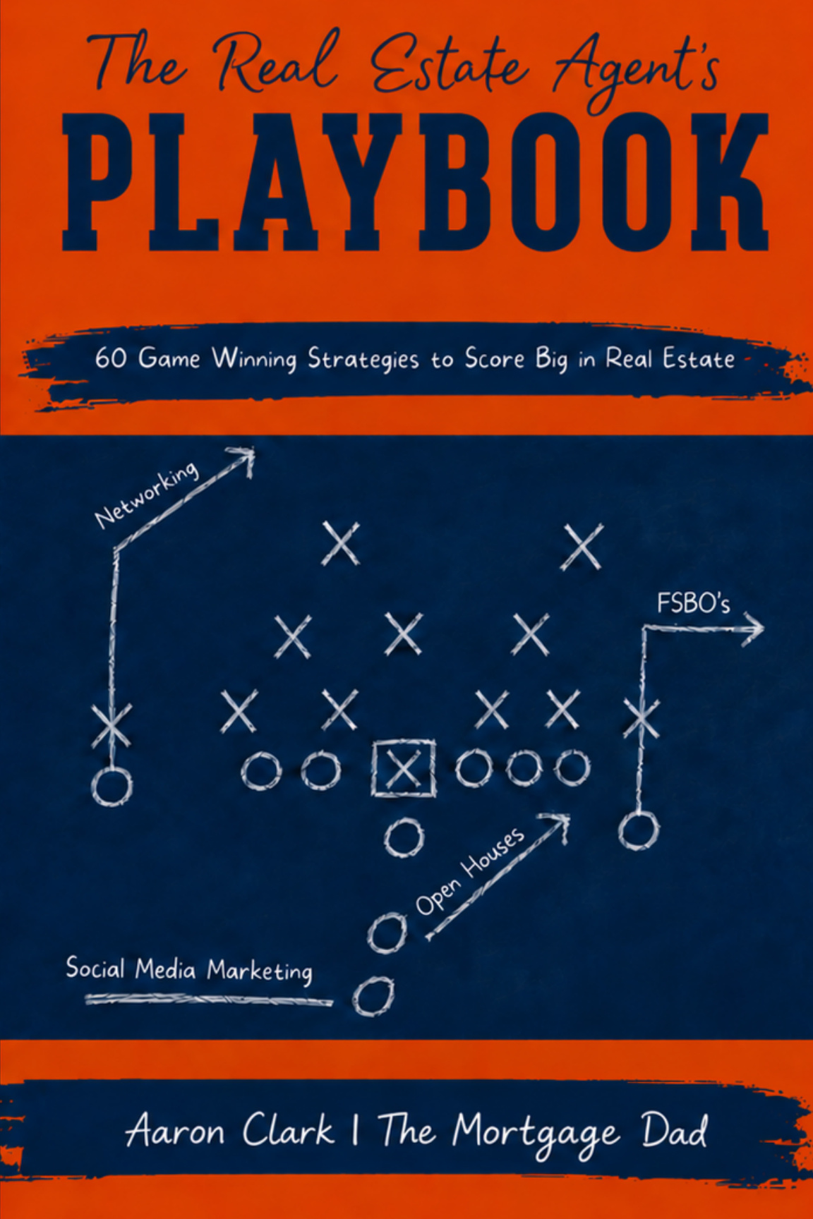 The Real Estate Agent’s Playbook cover by Aaron Clark